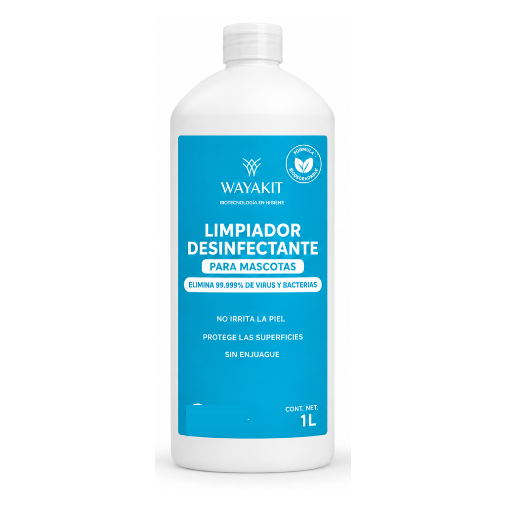 WAYAKIT Desinfectante Pets Refill 1 L